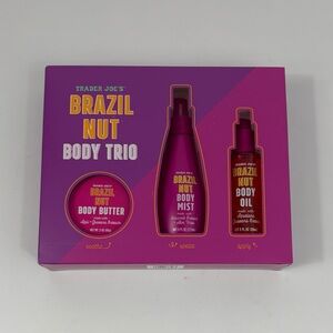 Trader Joe's Brazil Nut Body Trio — Purple Hydrating Set